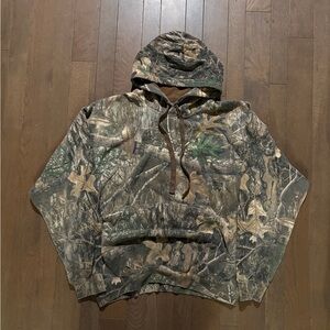 Camo Realtree-Style Hoodie in Green & Brown
